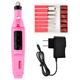 Torno Pulidor de Uñas Velocidad Regulable hasta 20000rpm + Accesorios - Rosa, al mejor precio, solo en LOi